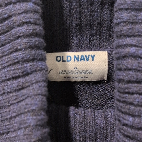 Old Navy Dark Blue Cozy Turtleneck Sweater Size XL - Picture 6 of 6